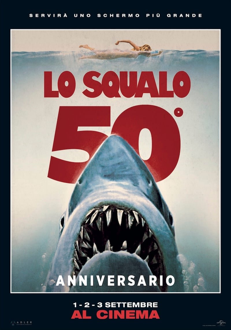 Il film Lo Squalo torna al cinema