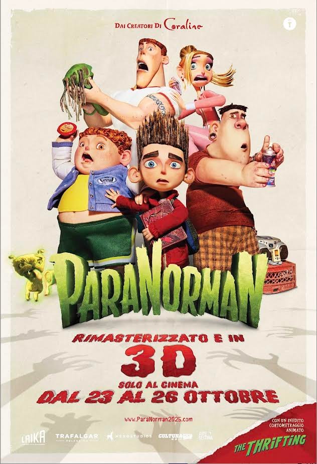 Laika Studios riporta in sala il film d'animazione Paranorman