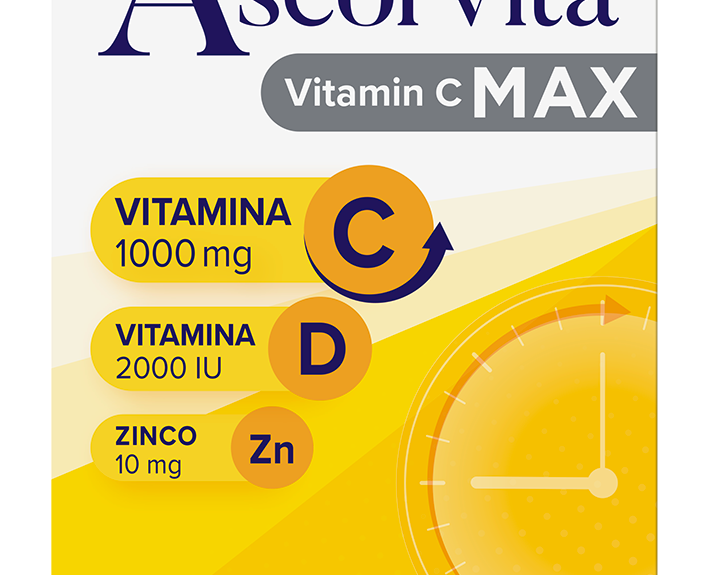Ascorvita Vitamin C MAX, l'integratore alimentare per rafforzare il sistema immunitario
