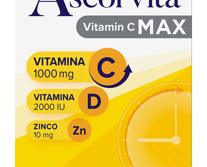 Ascorvita Vitamin C MAX, l'integratore alimentare per rafforzare il sistema immunitario