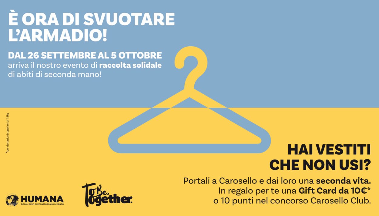 Al Centro Commerciale Carosello arriva Humana Tour