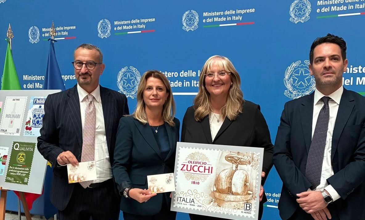 Oleificio Zucchi celebra i suoi 215 Anni di Storia con un francobollo