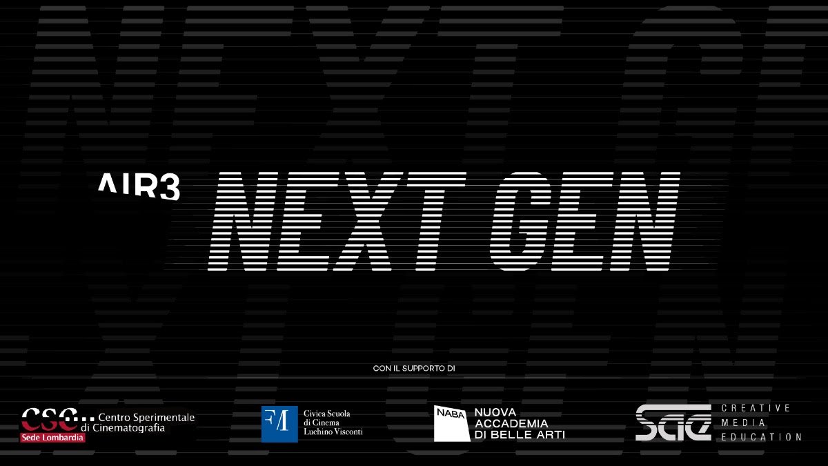 AIR3 Next Gen, per supportare i registi emergenti