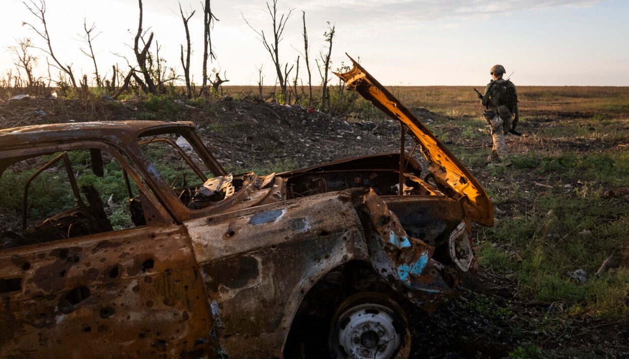 foto dal documentario 2000 METRI AD ANDRIIVKA