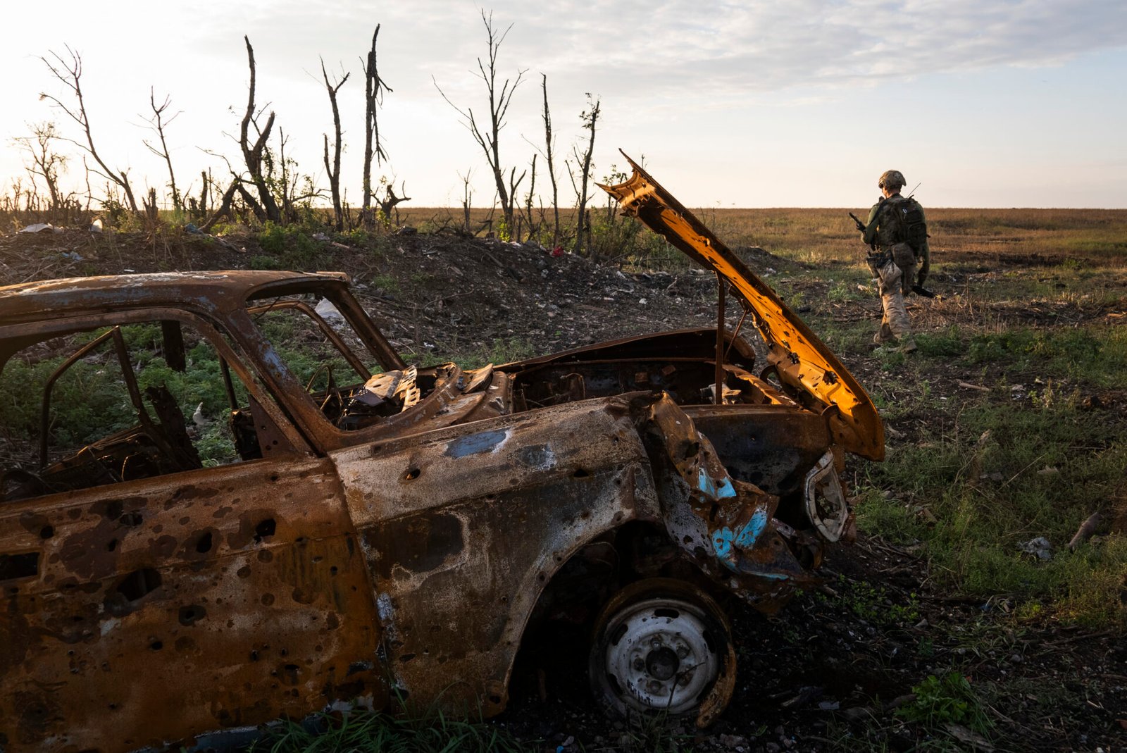 foto dal documentario 2000 METRI AD ANDRIIVKA