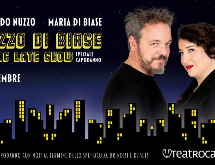 locandina Teatro Carcano: NUZZO DI BIASE COMIC LATE SHOW
