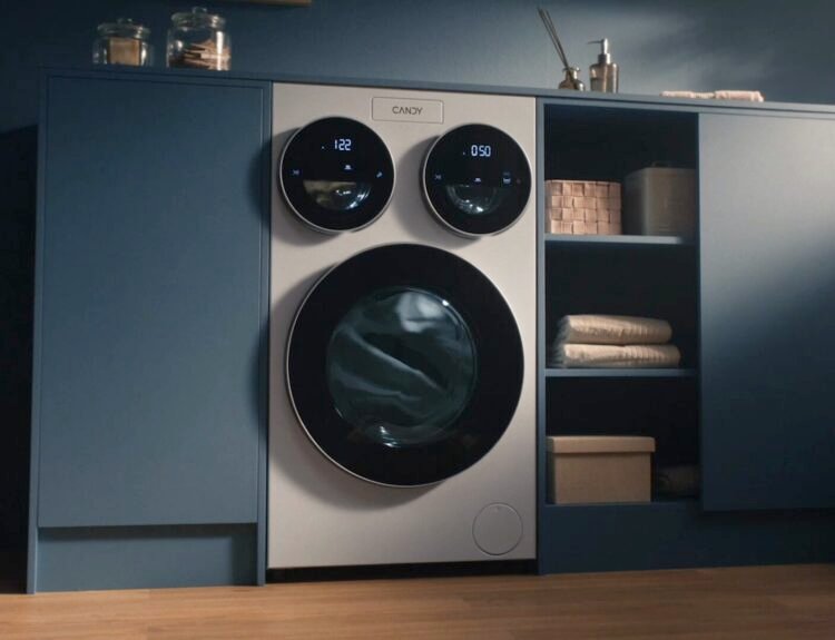 MULTIWASH Candy , la lavatrice a tre cestelli