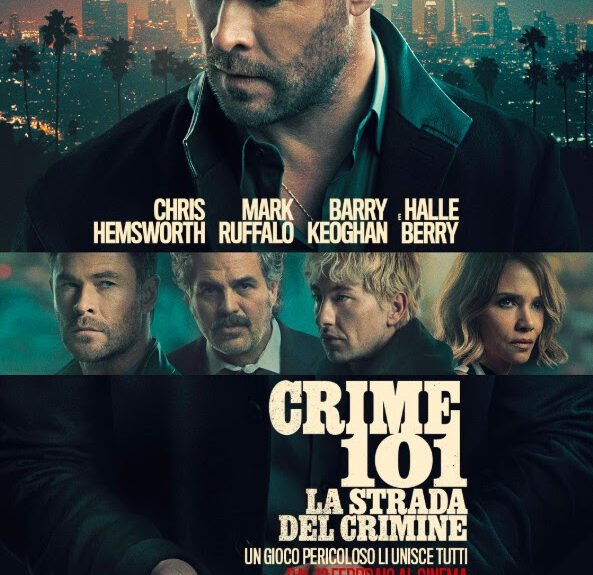 Crime 101 - La Strada del Crimine, un elegante thriller con Chris Hemsworth