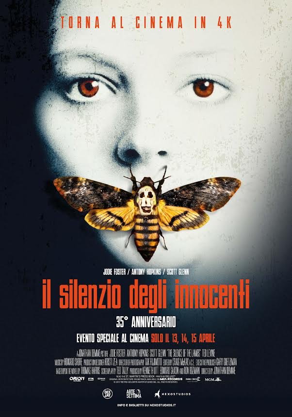 Il silenzio degli innocenti nei cinema solo il 13, 14, 15 aprile