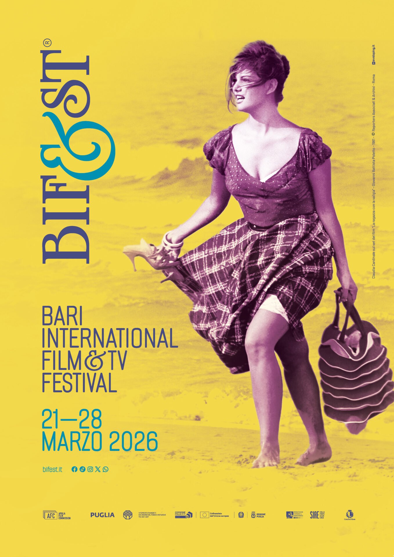 Claudia Cardinale in La rgazza con la valigia