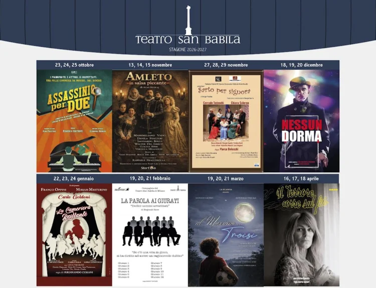 Teatro San Babila: la stagione 2026/27 spazia tra generi diversi