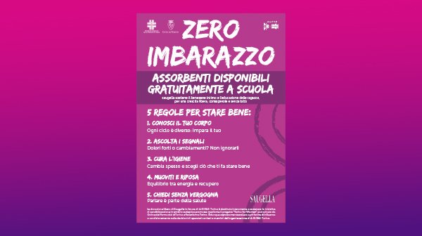 Progetto ZERO IMBARAZZO: Saugella e i giovani a Torino