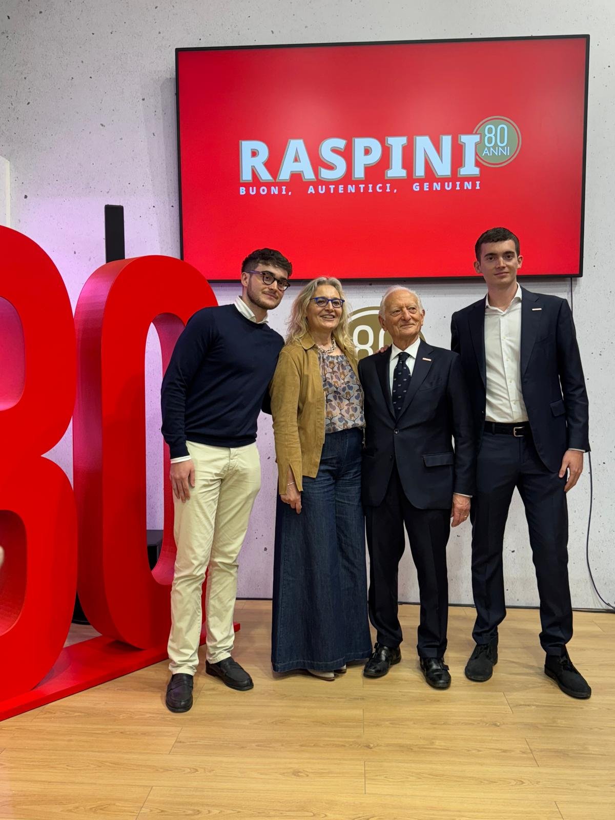 Raspini 80 anni: 1946-2026, celebrazione a TUTTOFOOD