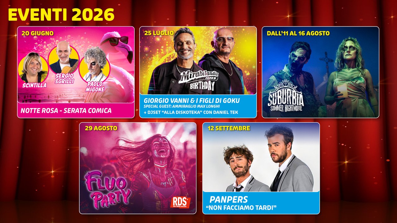 Mirabilandia 2026