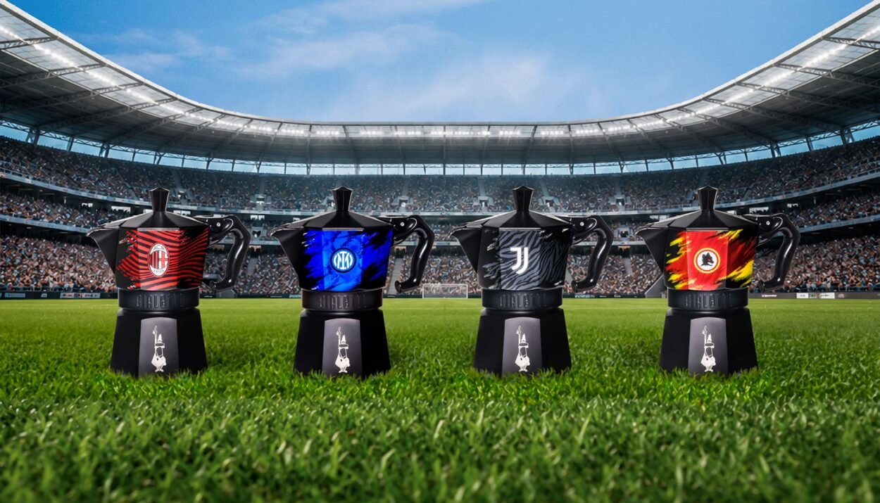lenews Bialetti Moka Express calcio