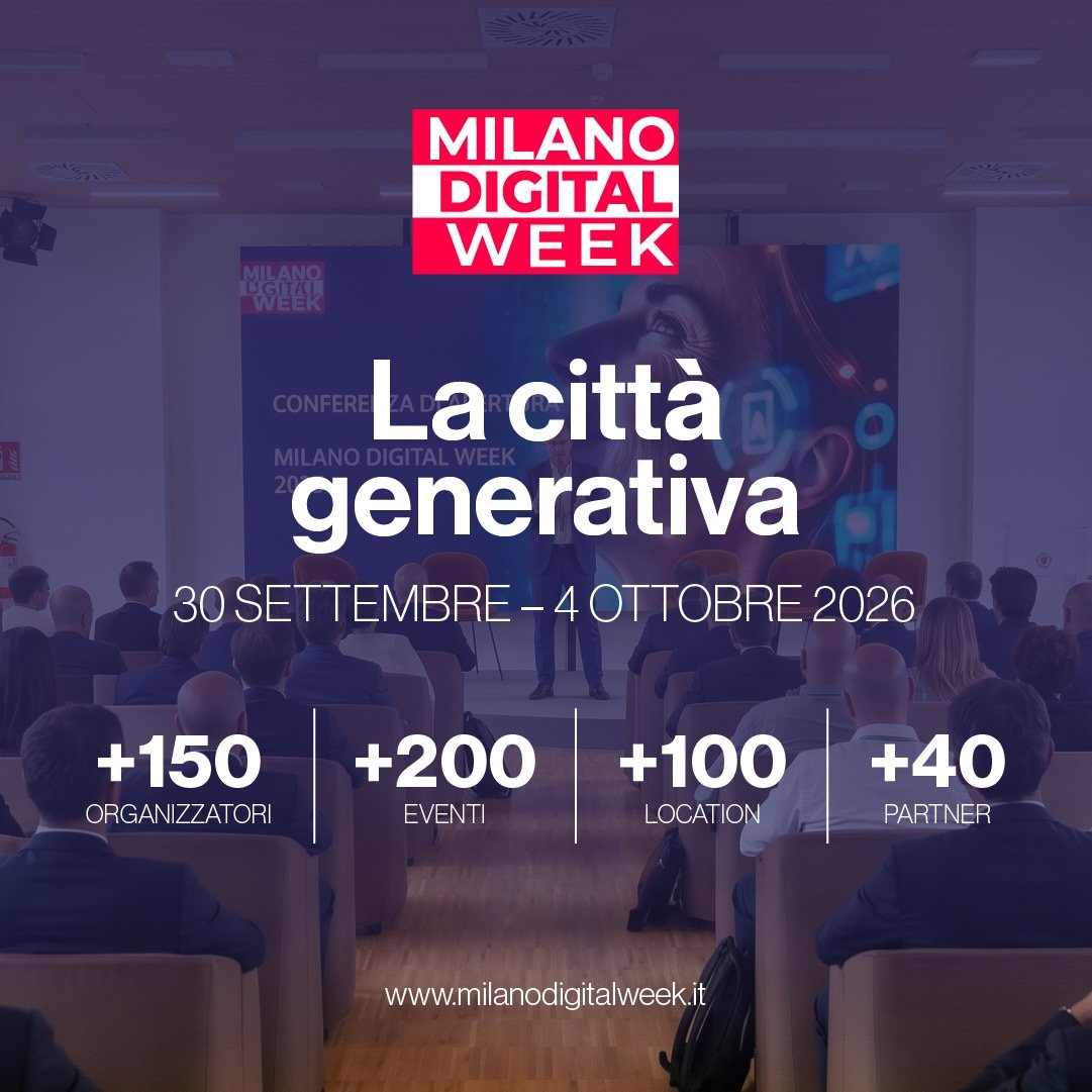 La Milano Digital Week immagina la città generativa