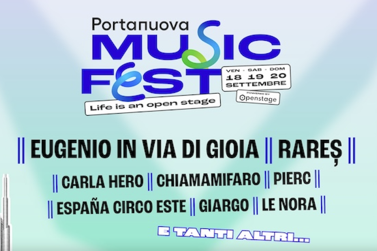 Portanuova Music Fest 2026: a Milano tre giorni di musica, live e nuovi talenti