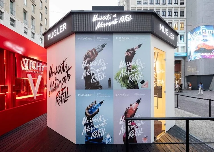 Milano Beauty Week: L’Oréal porta il refill nel cuore di Milano