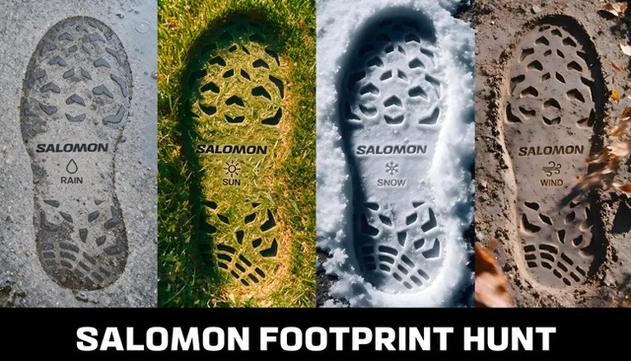 Salomon porta a Milano la Footprint Hunt